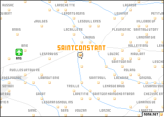 map of Saint-Constant