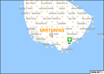 map of Saint Davids
