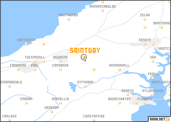 map of Saint Day