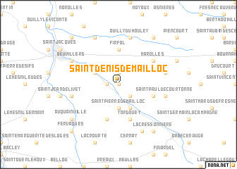 map of Saint-Denis-de-Mailloc