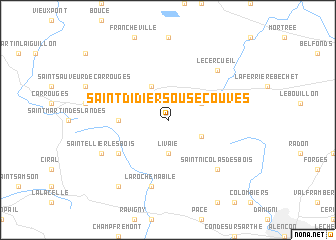 map of Saint-Didier-sous-Écouves