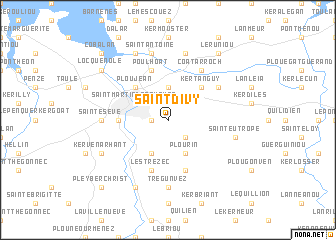map of Saint-Divy