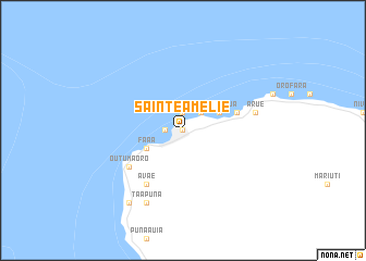 map of Sainte Amélie