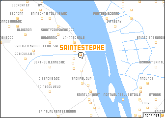 map of Saint-Estèphe