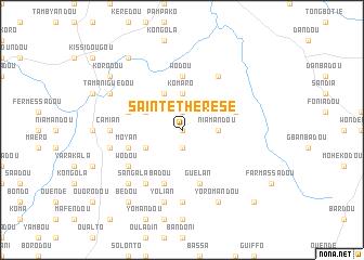 map of Sainte-Thérèse