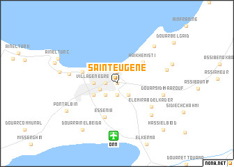 map of Saint-Eugène