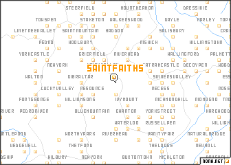 map of Saint Faiths