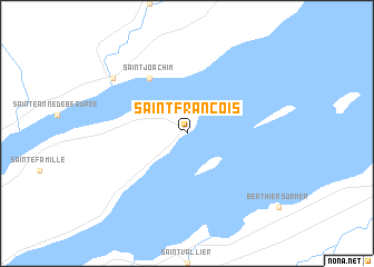 map of Saint-François