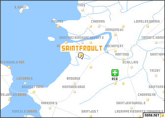 map of Saint-Froult