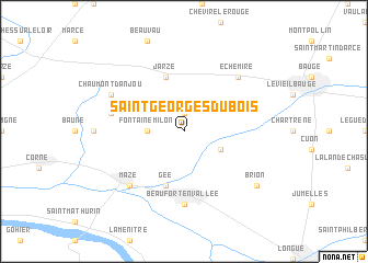 map of Saint-Georges-du-Bois