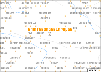 map of Saint-Georges-la-Pouge