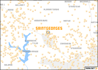 map of Saint Georges