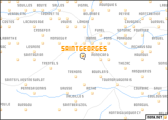 map of Saint-Georges