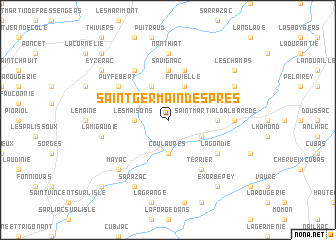 map of Saint-Germain-des-Prés