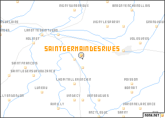 map of Saint-Germain-des-Rives