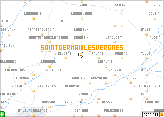 map of Saint-Germain-les-Vergnes