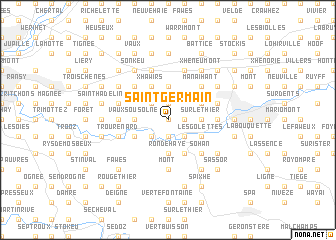 map of Saint-Germain