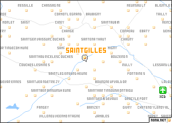 map of Saint-Gilles