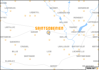 map of Saint-Goberien