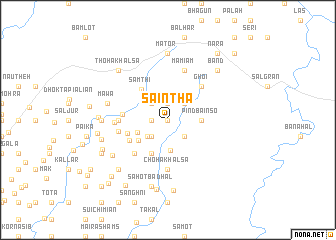 map of Saintha