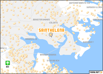 map of Saint Helena