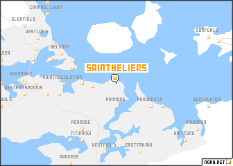 map of Saint Heliers