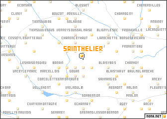 map of Saint-Hélier