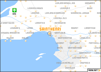 map of Saint-Henri