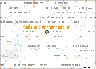 map of Saint-Hilaire-sous-Charlieu