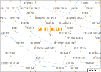 map of Saint-Hubert