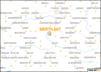 map of Saint-Ildut