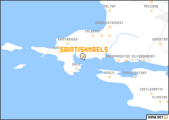 map of Saint Ishmaels