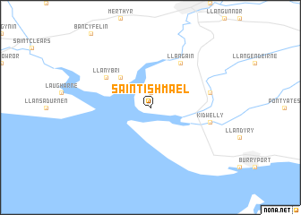 map of Saint Ishmael