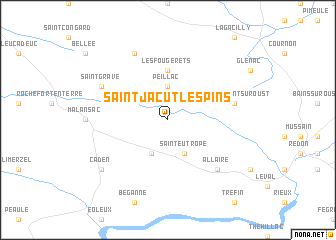 map of Saint-Jacut-les-Pins