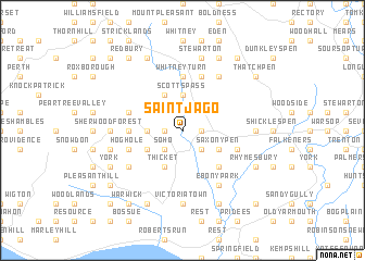 map of Saint Jago