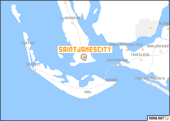 map of Saint James City