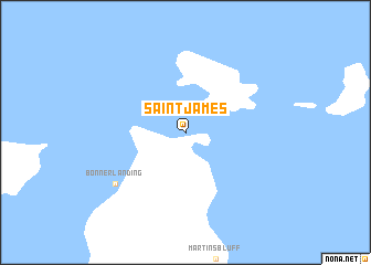 map of Saint James