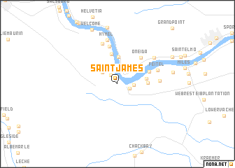 map of Saint James