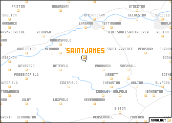 map of Saint James