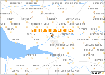 map of Saint-Jean-de-la-Haize