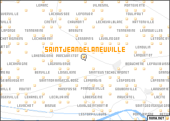 map of Saint-Jean-de-la-Neuville