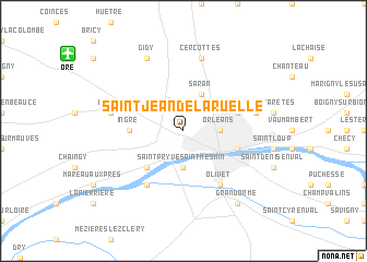 map of Saint-Jean-de-la-Ruelle