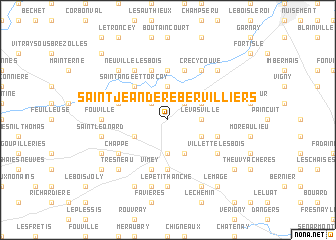 map of Saint-Jean-de-Rebervilliers