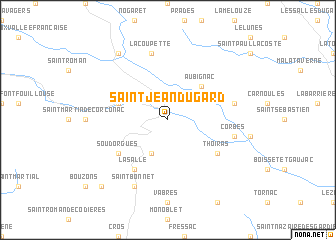 map of Saint-Jean-du-Gard