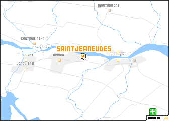 map of Saint-Jean-Eudes