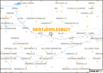 map of Saint-Jean-lès-Buzy