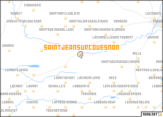 map of Saint-Jean-sur-Couesnon