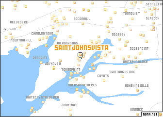 map of Saint Johns Vista