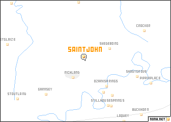 map of Saint John