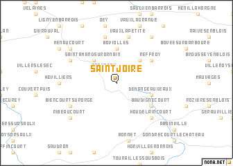 map of Saint-Joire